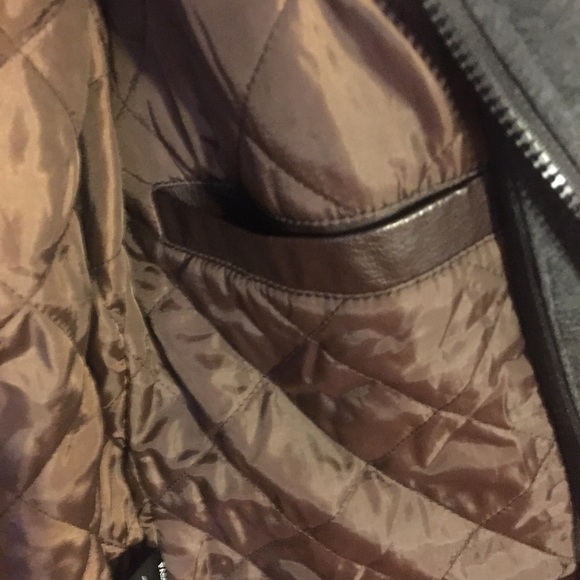 Fasbric jacket bomber removable hood top - Picture 3 of 4